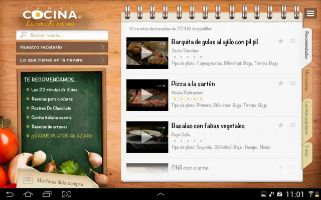 Canal Cocina HD android App screenshot 4