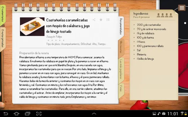 Canal Cocina HD android App screenshot 5